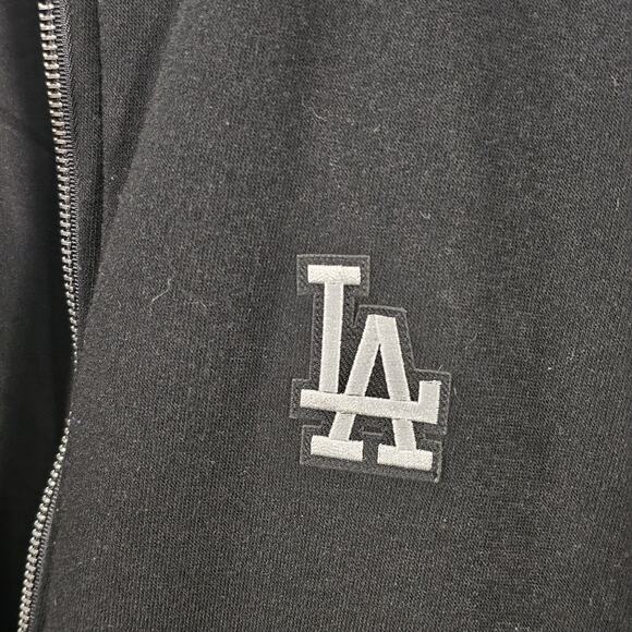 Los Angeles Dodgers Reversible Women's Fleece Jacket JH Design LA Zip MLB Sz L - Picture 8 of 9